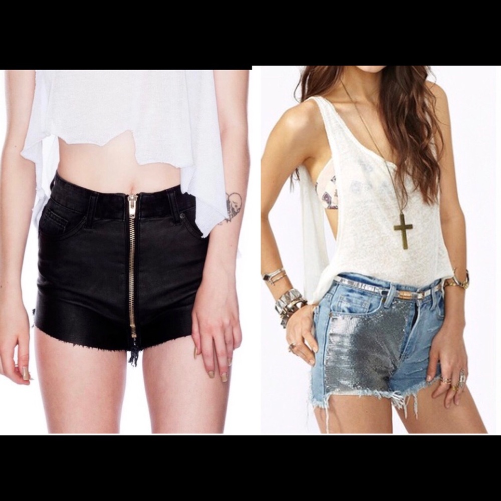 2 pairs Unif Shorts